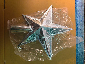 Ngôi sao treo đĩnh cây thông noel - Trang trí cho cây thêm lung linh