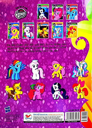 Sách My Little Pony - Jumbo Tô Màu Và Các Trò Chơi 7