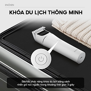Tông đơ cắt tóc Enchen Boost 2 đâu cắt gốm 2 chế độ cạo, độ ồn thấp, pin đến 120 phút - Hàng chính hãng