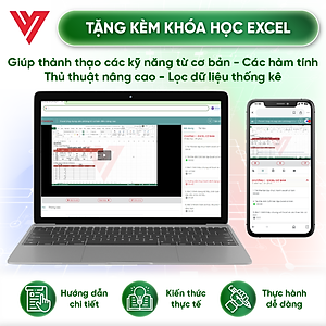 Combo 3 Sách Excel - Word - PowerPoint Ứng Dụng Văn Phòng Có Kèm Khoá Học Online ĐÀO TẠO TIN HỌC