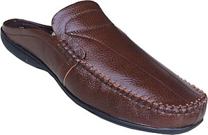 Dép bít mũi nam BIGSIZE da bò cao cấp Trường Hải BM056