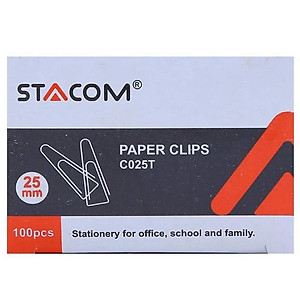 Ghim Kẹp Giấy Tam Giác Stacom C025T