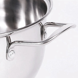 Bộ Nồi Inox 3 Đáy Sunhouse SH335(16cm, 20cm, 24cm ) - Dùng trên mọi loại bếp - Hàng chính hãng