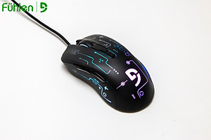Chuột gaming Fuhlen G90s Pro RGB, DPI 8000, App chỉnh led RGB, macro, 7 nút bấm- Hàng chính hãng