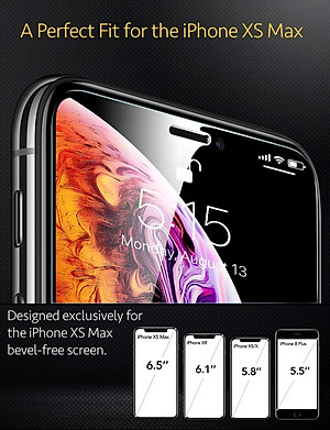 Miếng dán cường lực ESR iPhone X - Xs - Xs Max_Hàng Nhập Khẩu