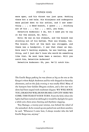 Sách Stephen King: The Outsider (Hardcover)