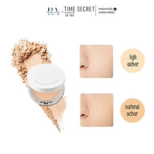 Phấn Phủ Dạng Nén Chống Nắng, Kiềm Dầu Dưỡng Ẩm Time Secret Mineral Pressed Powder R