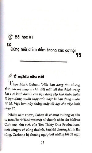 Sách Mark Cuban - 15 Bí Quyết Thành Công Trong Cuộc Đời Và Sự Nghiệp Của Ông Trùm Kinh Doanh Mang Tinh Thần Thể Thao