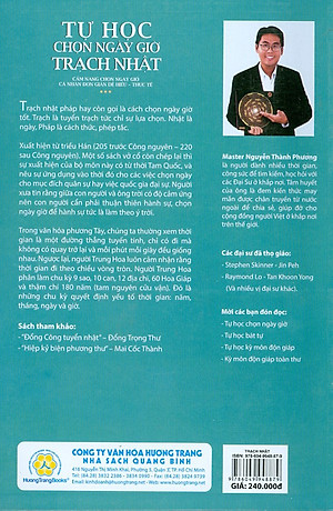Tự Học Chọn Ngày Giờ Trạch Nhật - Cẩm Nang Chọn Ngày Giờ Cá Nhân Đơn Giản Dễ Hiểu - Thực Tế