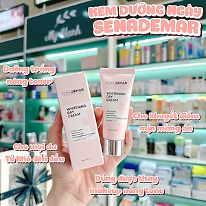 Kem dưỡng mặt ban ngày SENADEMAR nâng tone phục hồi dưỡng ẩm 50ml hạn 2027