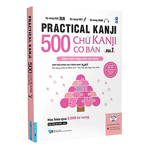 Sách Practical Kanji Vol.1 – 500 Chữ Kanji Cơ Bản Vol.1