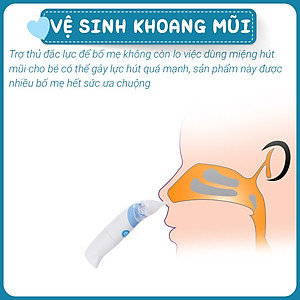 Máy hút mũi vệ sinh mũi cho trẻ sơ sinh Comfybaby - CF718