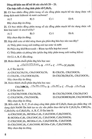 Giải Chi Tiết Câu Hỏi Trắc Nghiệm Khách Quan Hóa Học 12