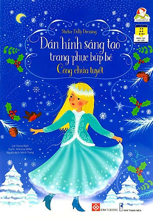Sách Sticker Dolly Dressing - Dán Hình Sáng Tạo Trang Phục Búp Bê - Công Chúa Tuyết