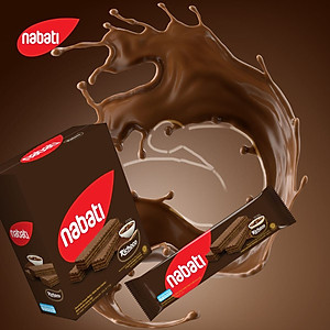 Bánh Sôcôla (Dạng Xốp) Richoco Nabati Chocolate  Hộp 300g