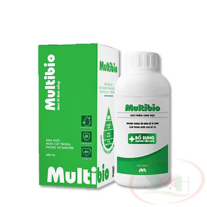 Vi sinh nước MultiBio Plus 125ml, 250ml, 500ml, 1000ml multi bio men khử đục làm trong bể cá tép thủy sinh
