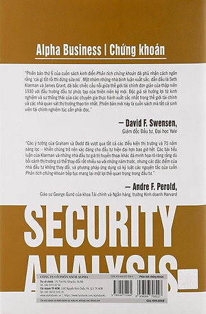 Sách Phân Tích Chứng Khoán