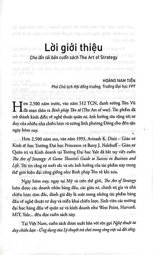 Sách Nghệ Thuật Tư Duy Chiến Lược