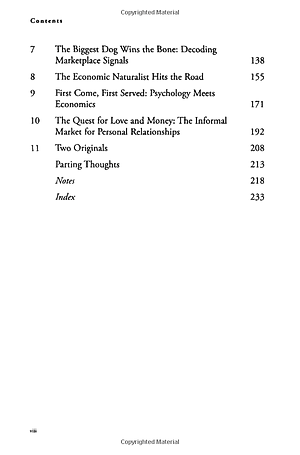 The Economic Naturalist: Why Economics Explains Almost Everything