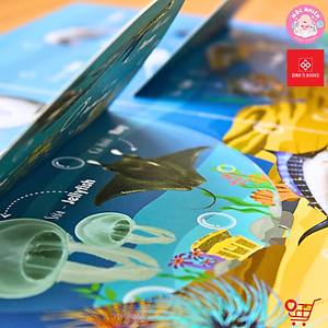 Sách Tương Tác Lật Mở Khám Phá Khổ lớn - Lift The Flap (Cho bé từ 0 - 6 Tuổi) - Đinh Tị