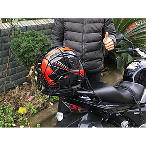 Lưới ràng buộc đồ xe máy và hành lý xe mô tô (40x40cm)