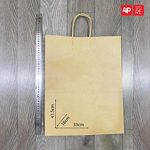 10 TÚI GIÂY KRAFT 33 X 41.5 X 18 CM