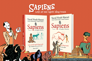 Combo Sapiens: Lược Sử Loài Người Bằng Tranh - Tập 1: Khởi Đầu Của Loài Người + Tập 2: Các Trụ Cột Của Nền Văn Minh