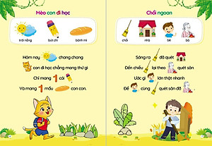 Tủ sách tiềm thức cho bé 0-6 tuổi: Đồng dao - Thơ - Truyện - Câu đố cho bé tập nói, tập đọc (4 quyển) - NTbooks