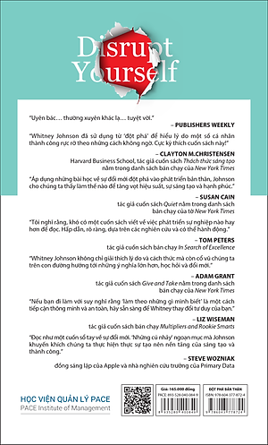 ĐỘT PHÁ BẢN THÂN (Disrupt Yourself) - Lê Thị Minh Loan dịch - bìa mềm