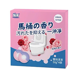 Viên Sạch Bồn Cầu – Viên Thả Bồn Cầu Sạch Khuẩn, Tẩy Sạch Mảng Bám, Khử Mùi Diệt Vi Khuẩn Toilet - HÀNG CHÍNH HÃNG MINIIN