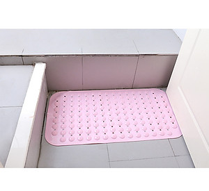 Tấm nhựa trải lót sàn, thảm nhà tắm, nhà vệ sinh, chống trơn trượt an toàn (giao màu ngẫu nhiên)