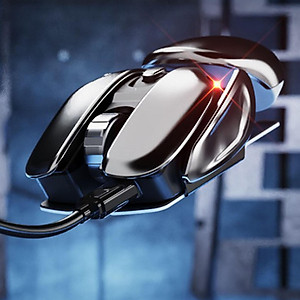 PX2 Wireless Mouse Rechargeable Metal Silent for PC Laptop Gaming Desktop