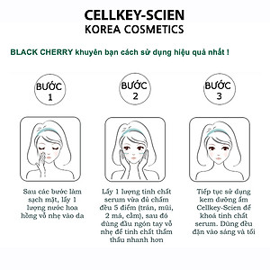 Tinh Chất Tế Bào Gốc Tái Tạo Phục Hồi Trẻ Hoá Da Cấp Ẩm Dưỡng Trắng Chống Lão Hoá Cellkey-Scien White Serum 30ml