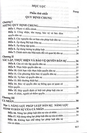 Chỉ dẫn tra cứu áp dụng Bộ luật Dân sự năm 2015 (Tái bản lần thứ nhất có sửa đổi bổ sung)