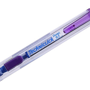 Bút Chì Kim Bấm Giữa 0.7Mm Pd107T - Tím