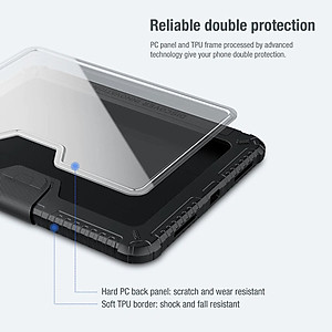 Bao da Nillkin Bumper Leather Pro dành cho ipad Gen 10 2022 10.9inch - Hàng chính hãng