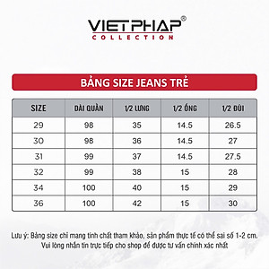 (BIG SALE) Quần Jeans Nam VIỆT PHÁP - Chất  liệu Cotton co giãn, độ bền màu cao 3621