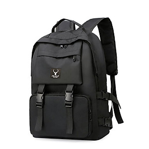 Combo Balo Ulzzang Hàn Quốc Và Túi Đeo Mini Praza - BL185DC095 (Đen)