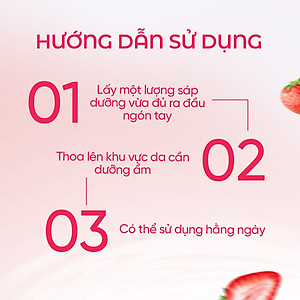 Sáp dưỡng môi Vaseline Dân Khang dưỡng ẩm giảm tình trạng môi khô nứt nẻ