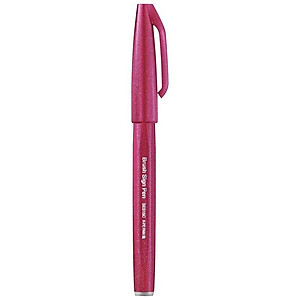 Bút Lông Màu Nước Pentel SES15C-B2 - Đỏ Tía