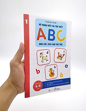 Vở Nhận Biết Và Tập Viết ABC Qua Các Trò Chơi Trí Tuệ - Tập 1 (2021)