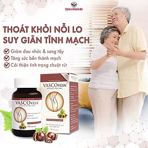 Bộ Sản Phẩm Hỗ Trợ Bệnh Suy Giãn Tĩnh Mạch Vascovein (Viên uống & Kem thoa)