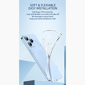 Ốp Lưng Dành Cho iPhone 15 ProMax/ iPhone 15 Pro/ iPhone 15 Plus/ iphone 15 KAI.N TPU Clear Case _ Hàng chính hãng