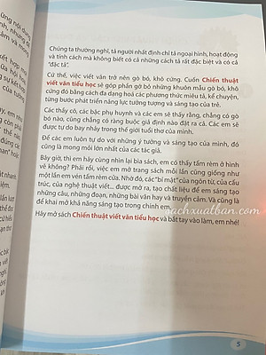 Sách Chiến thuật Viết văn tiểu học Tập 1