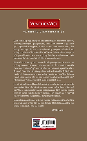 Vua chúa Việt và những điều chưa biết - Lê Tiên Long - NXB