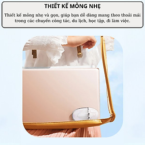 Chuột Không Dây Bluetooth 5.0 WiWU Magic Dual Mode - Sạc USB C, cho MacBook / Laptop có hiển thị đèn led, Kết Nối 2.4G, Độ nhạy 1200DPI không độ trễ - Hàng nhập khẩu