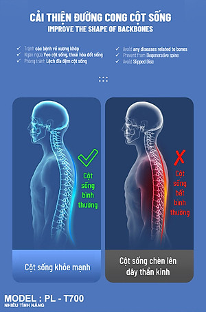 Đệm Massage Toàn Thân aYosun PL - T700Premium