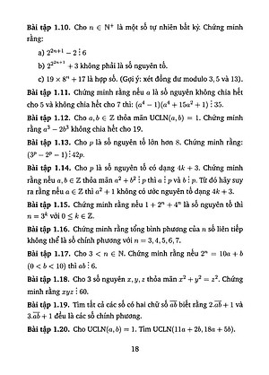 Sách Bài Tập Số Học Và Đại Số Chọn Lọc Cho Học Sinh Trung Học Cơ Sở (Tái Bản Lần 1)
