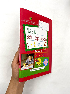 Sách Vở Ô Li Bài Tập Toán - Lớp 5 (Quyển 1)