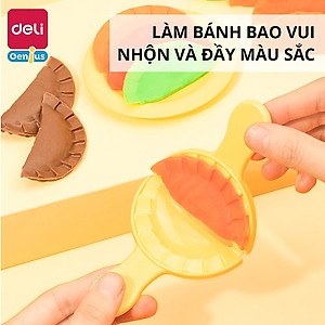 Đất Nặn Làm Bếp Làm Kem Mì Cùng Bé Khuôn Và Máy Thủ Công Deli - Đồ Chơi Giáo Dục Nhập Vai Thông Minh Cho Bé - 67801 67802 67805 YC